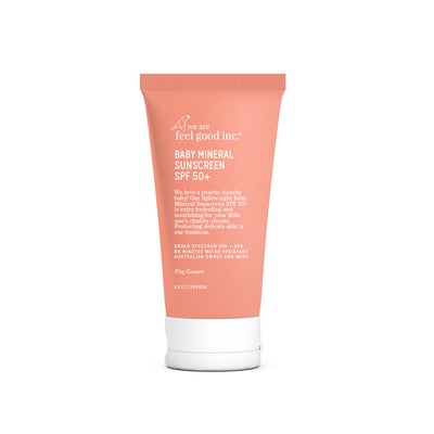 Feel Good Inc Baby Mineral Sunscreen SPF 50+ 75mL