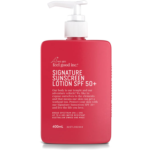 Feel Good Inc Signature Sunscreen SPF 50+ 400mL
