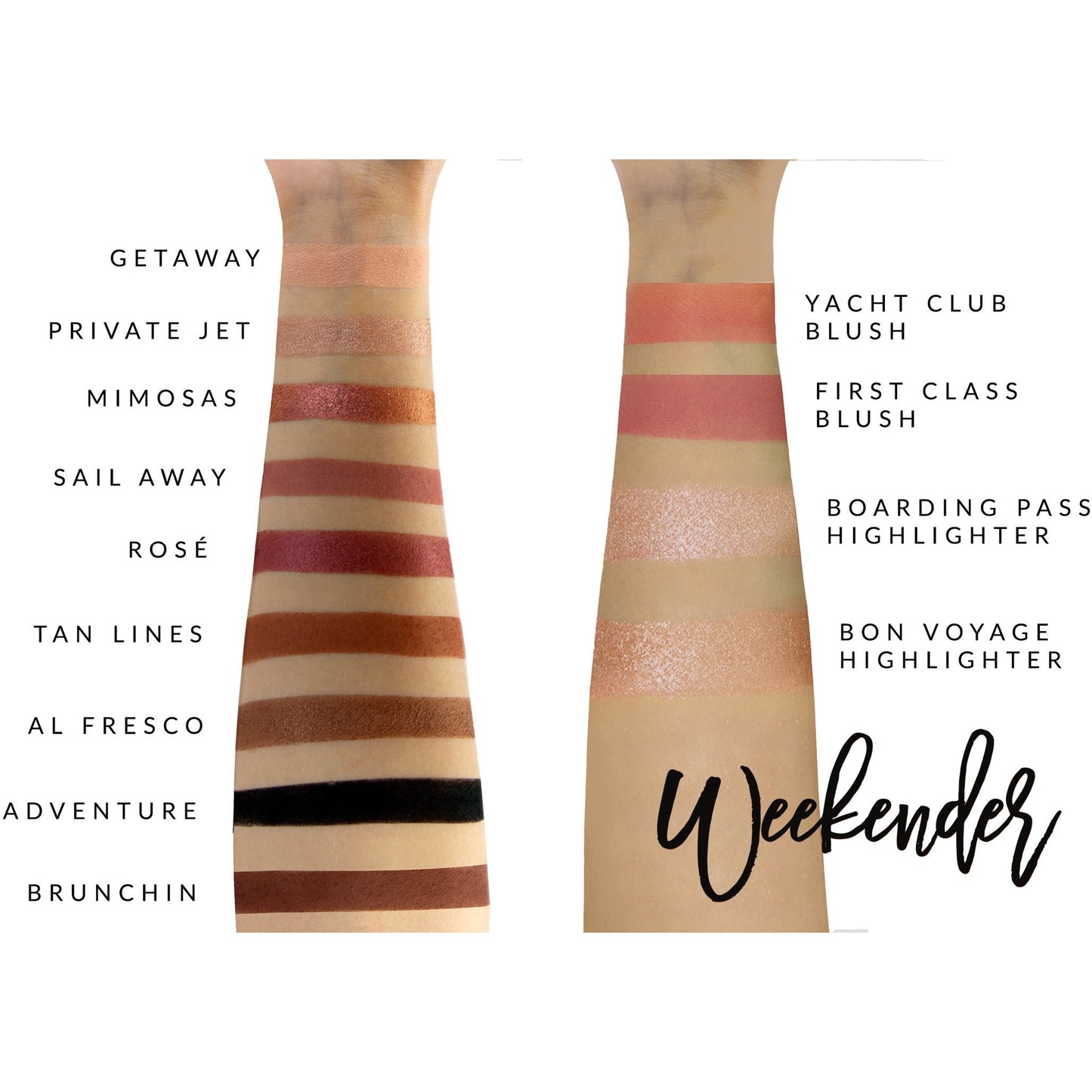 YB Weekender Face Palette