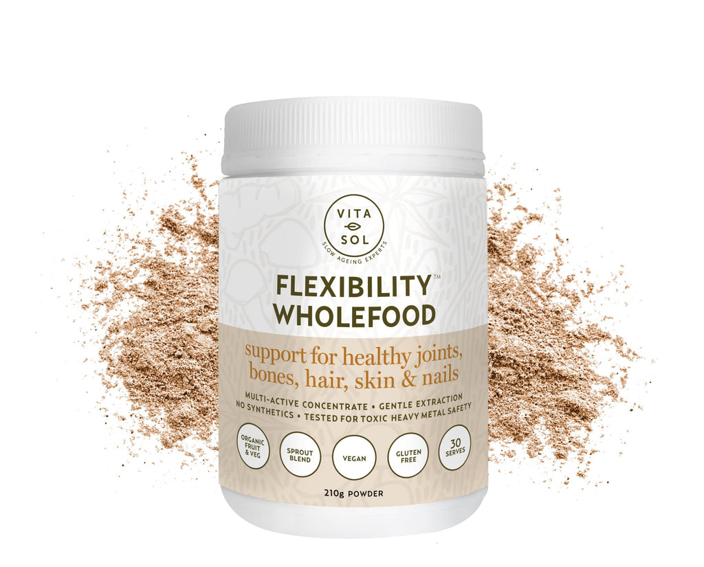 Vita-Sol Flexibility Wholefood - Joints - Bones - Hair - Skin - Nails -
