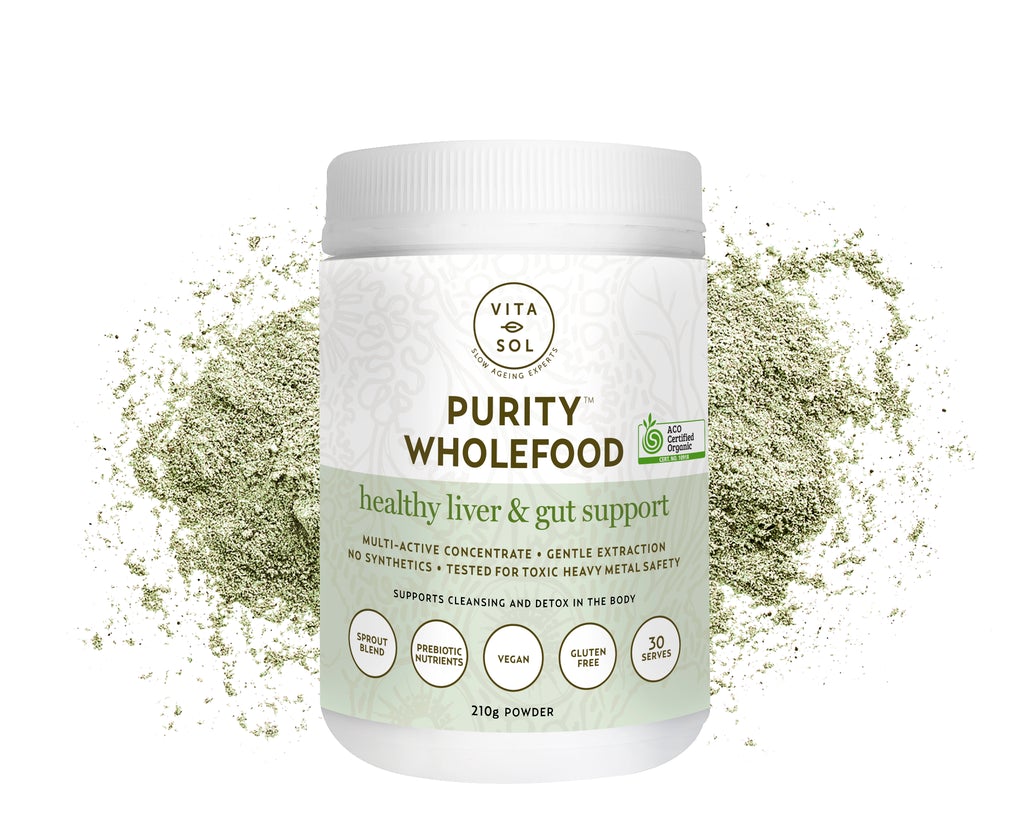 Vita-Sol Purity Greens - Liver & Gut Support -