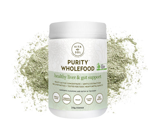 Vita-Sol Purity Greens - Liver & Gut Support -